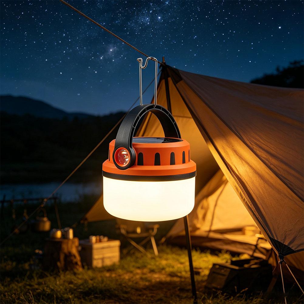 Camping Solar Lantern - Nowa solarna lampa kempingowa z akumulatorem,