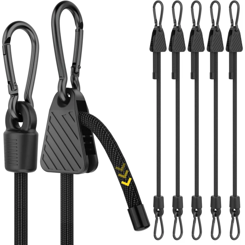 Outdoor Camping Extension Cord - 1-6 szt. Regulowane linki bungee z