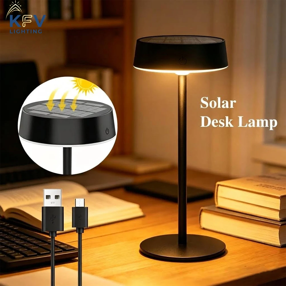 Camping Solar Lantern - KFV Nowa Lampka Biurkowa Solarna Lampka