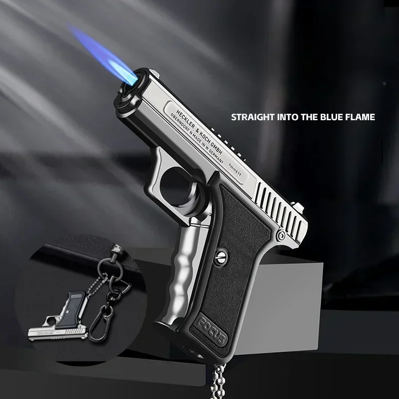 Outdoor Windproof Lighter - 2025 przenośna metalowa wiatroszczelna wisiorek zapalniczka
