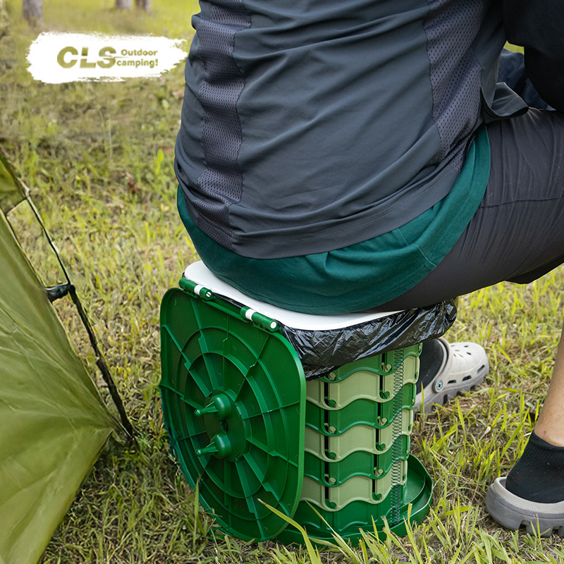 Portable Camp Toilet - Toaleta przenośna na zewnątrz, z możliwością