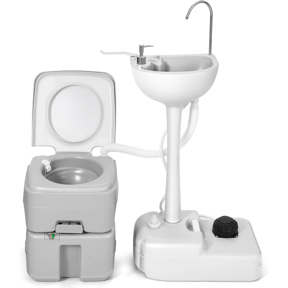 Portable Camp Toilet - Przenośny zlew 17L do mycia rąk
