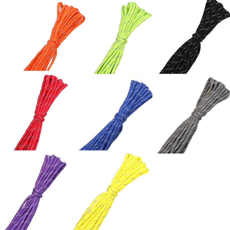 Outdoor Camping Extension Cord - 10M odblaskowe Paracord 550 przewód 7