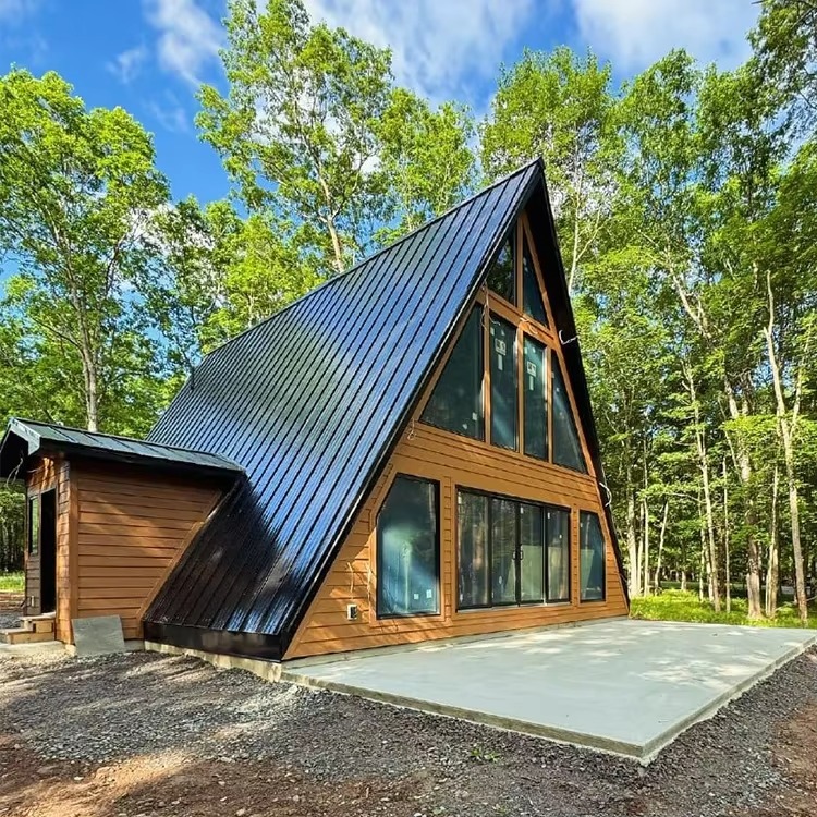 Outdoor Camping And Glamping - Drewniany domek trójkątny z możliwością personalizacji,