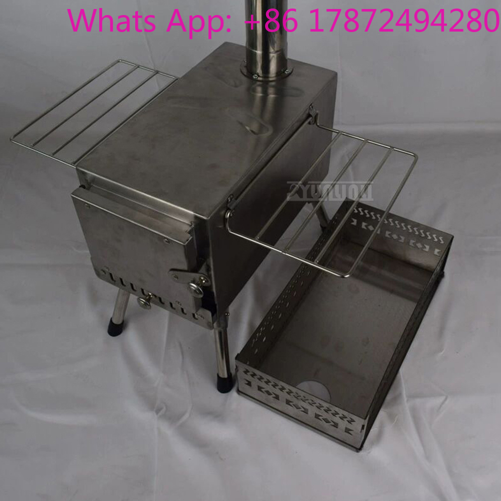 Outdoor Camping Wood Burning Stove - Przenośna piec do ogrzewania na drewno,