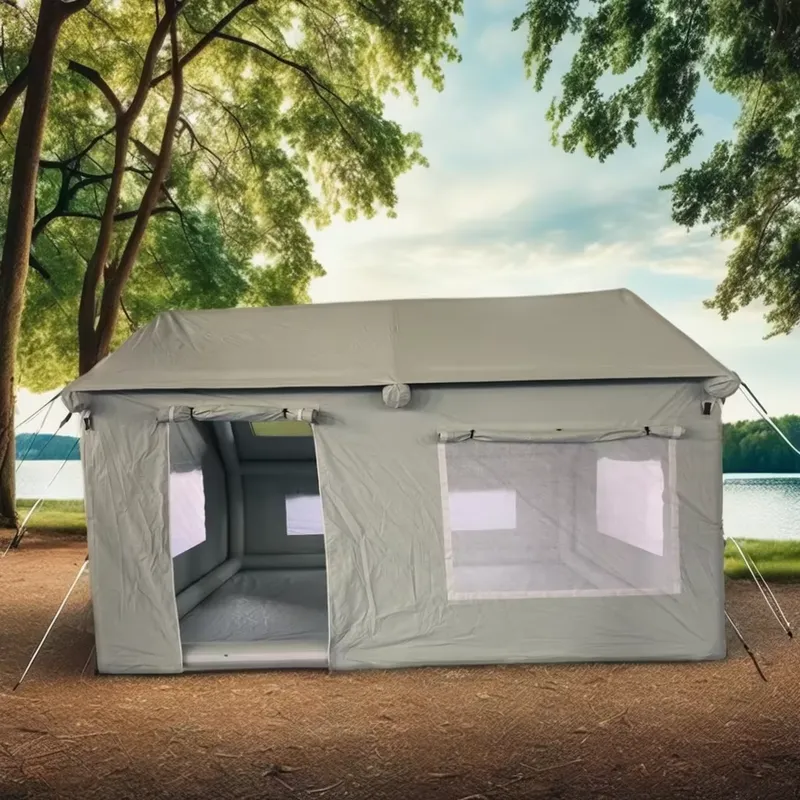 Outdoor Camping And Glamping - Duży, wodoodporny namiot rodzinny na kemping,