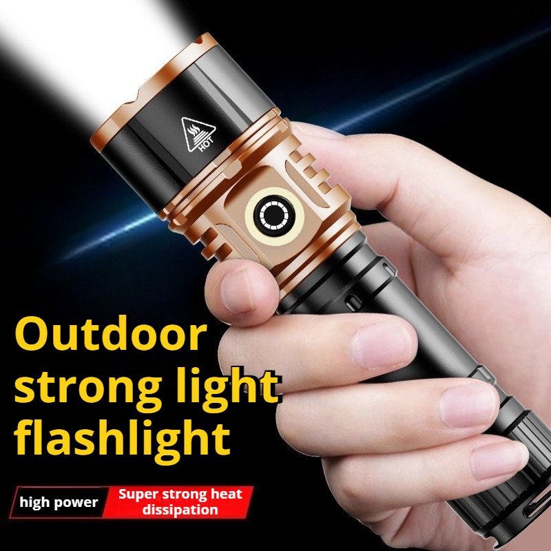 Outdoor Camping Lantern - Mocna latarka LED o wysokiej mocy,