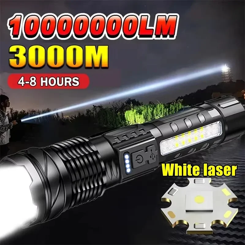 Outdoor Camping Lantern - Mocna latarka LED z wyświetlaczem naładowania