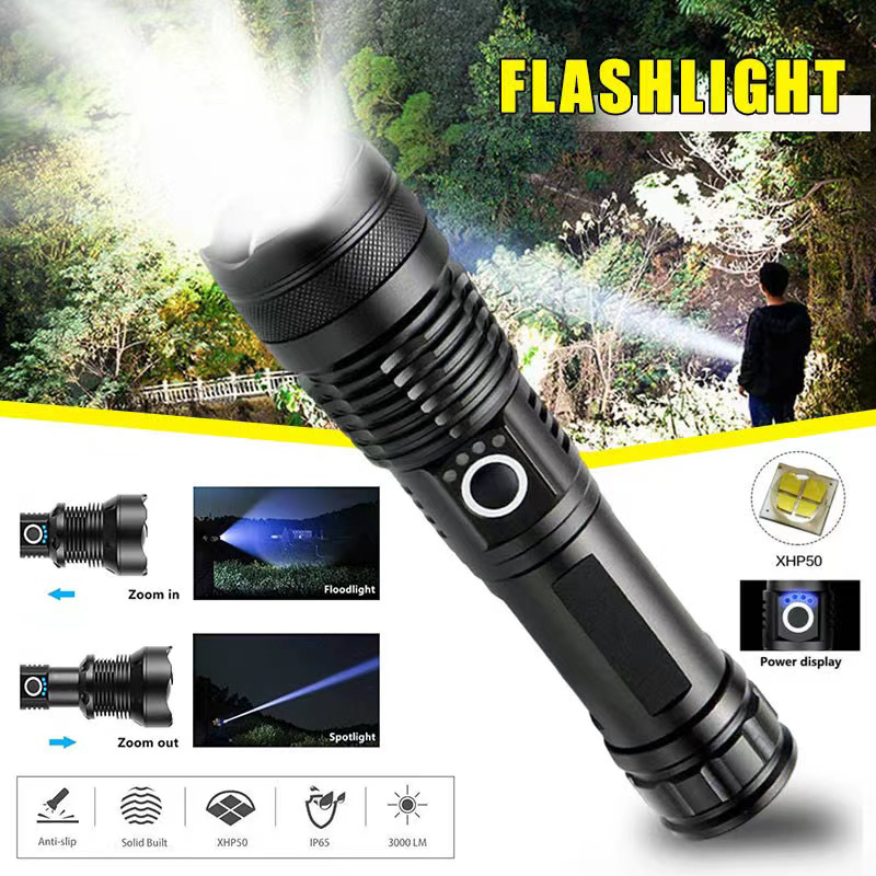 Outdoor Camping Lantern - Latarka LED o dużej mocy XHP70,