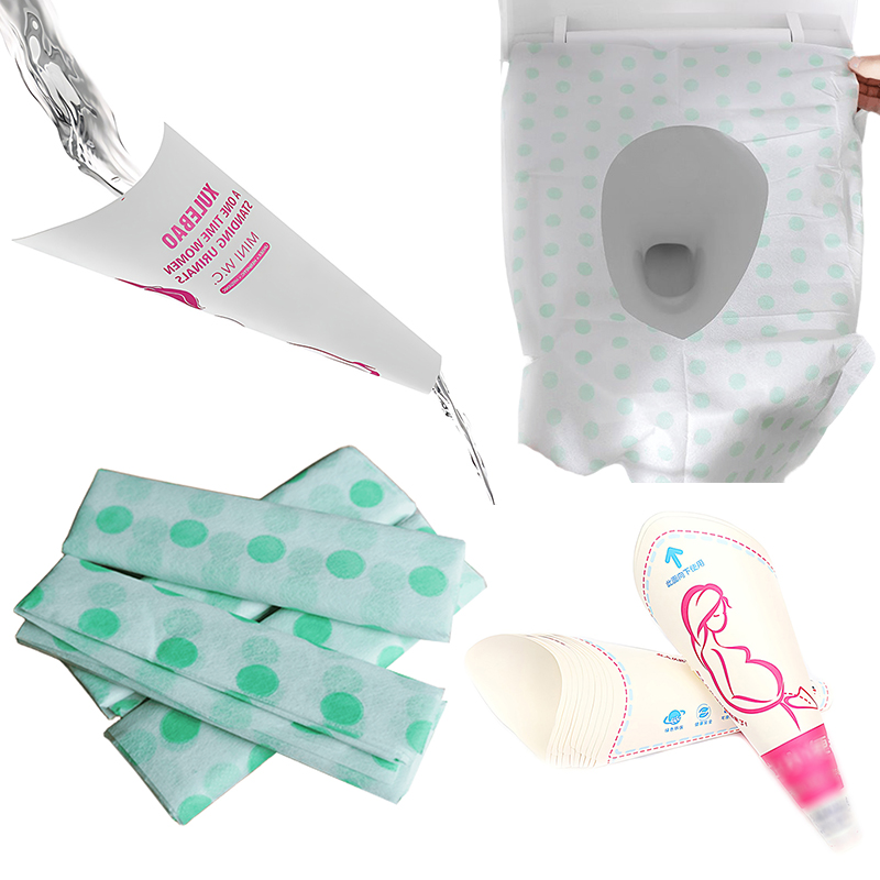 Portable Camp Toilet - Jednorazowy papierowy lejek do moczenia z