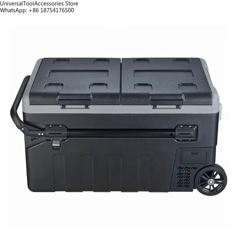 Outdoor Camping Fridge - 75/95L Przenośne lodówki solarnych z kompresorem,