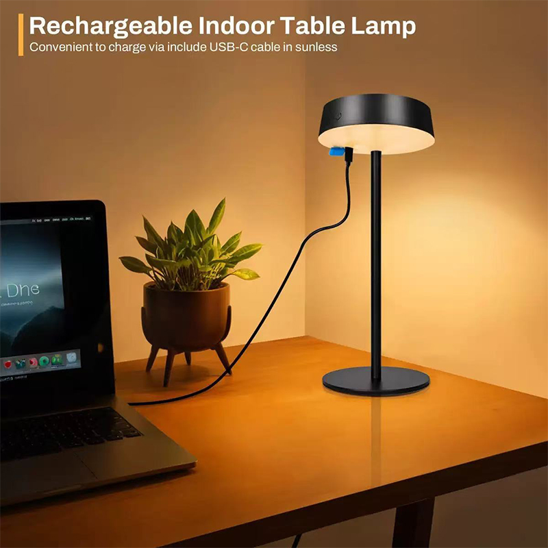 Camping Solar Lantern - Solarna Lampa Stołowa Ściemniana LED Lampka