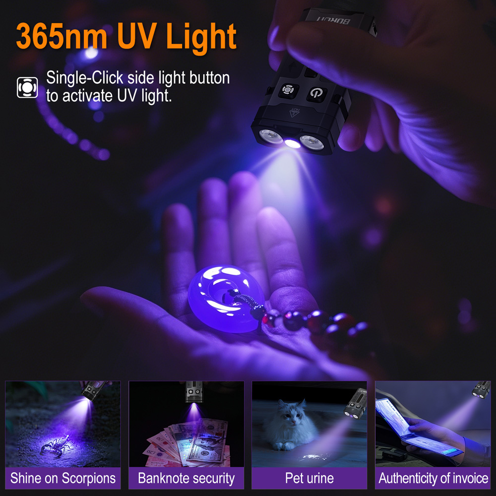BORUiT EV20 Latarka EDC 1100LM – Outdoor Camping Glamping Share recenzja i cena