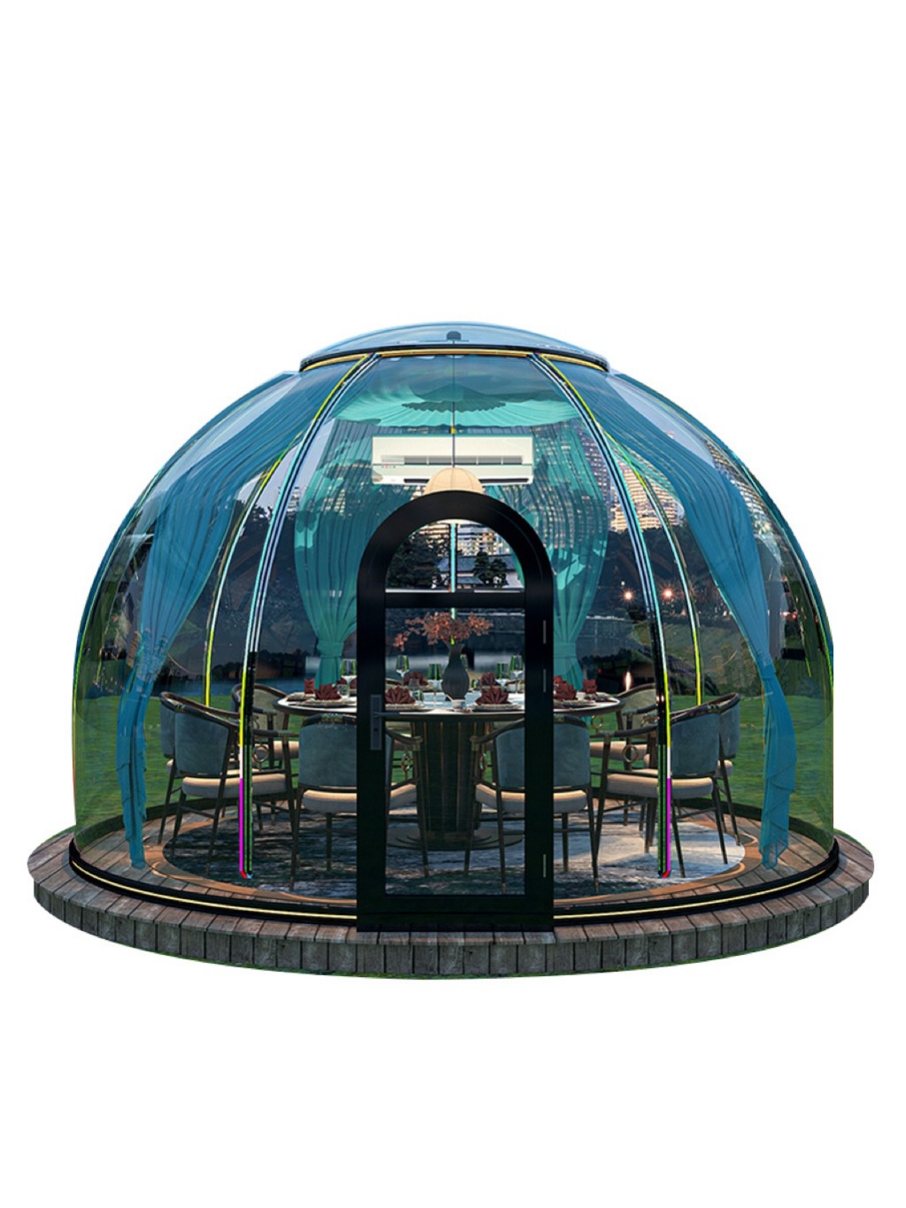 Przezroczysty Dmuchany Dome Ho – Outdoor Camping And Glamping recenzja i cena
