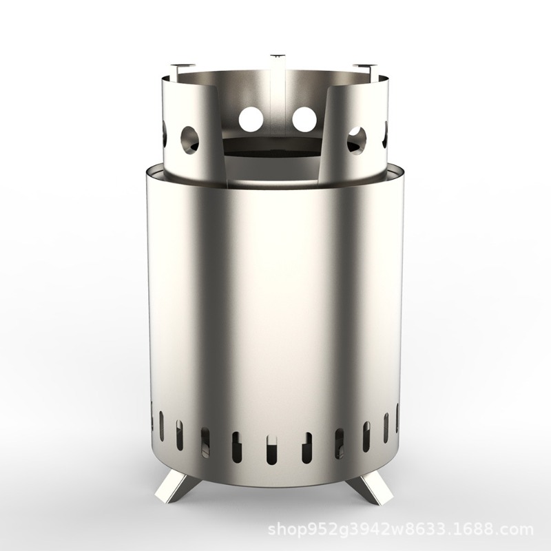 Kuchenka na drewno ze stali ni – Outdoor Camping Wood Burning Stove recenzja i cena