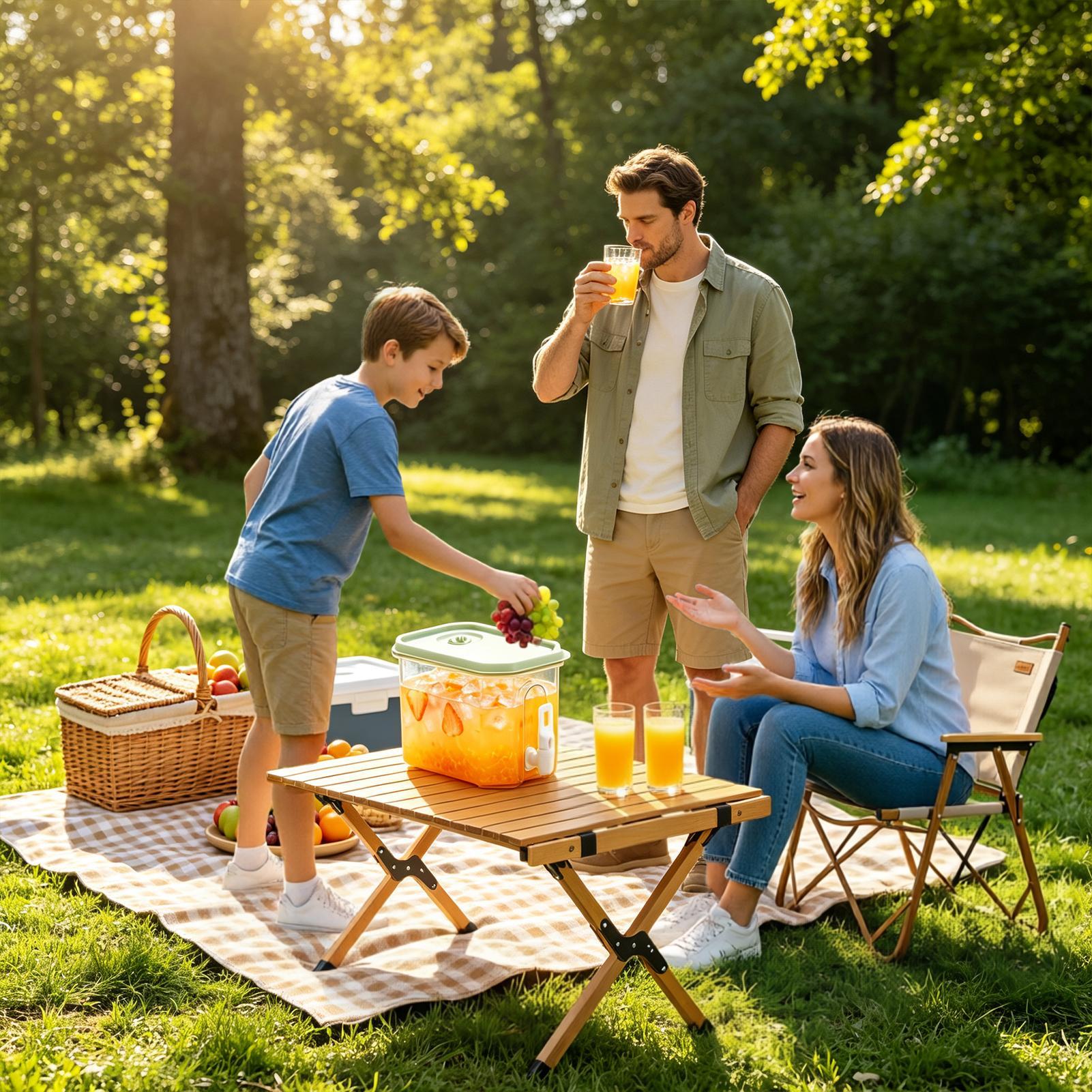 Dozownik do napojów 3.5L, szcz – Outdoor Camping Fridge recenzja i cena