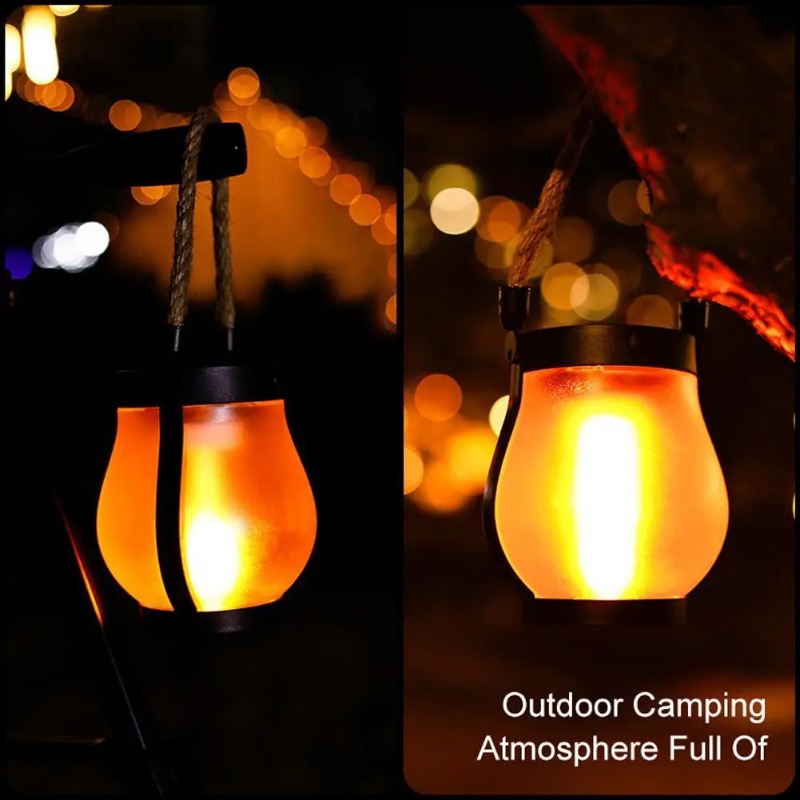 Lampa solarna płomień, ładowan – Camping Solar Lantern recenzja i cena