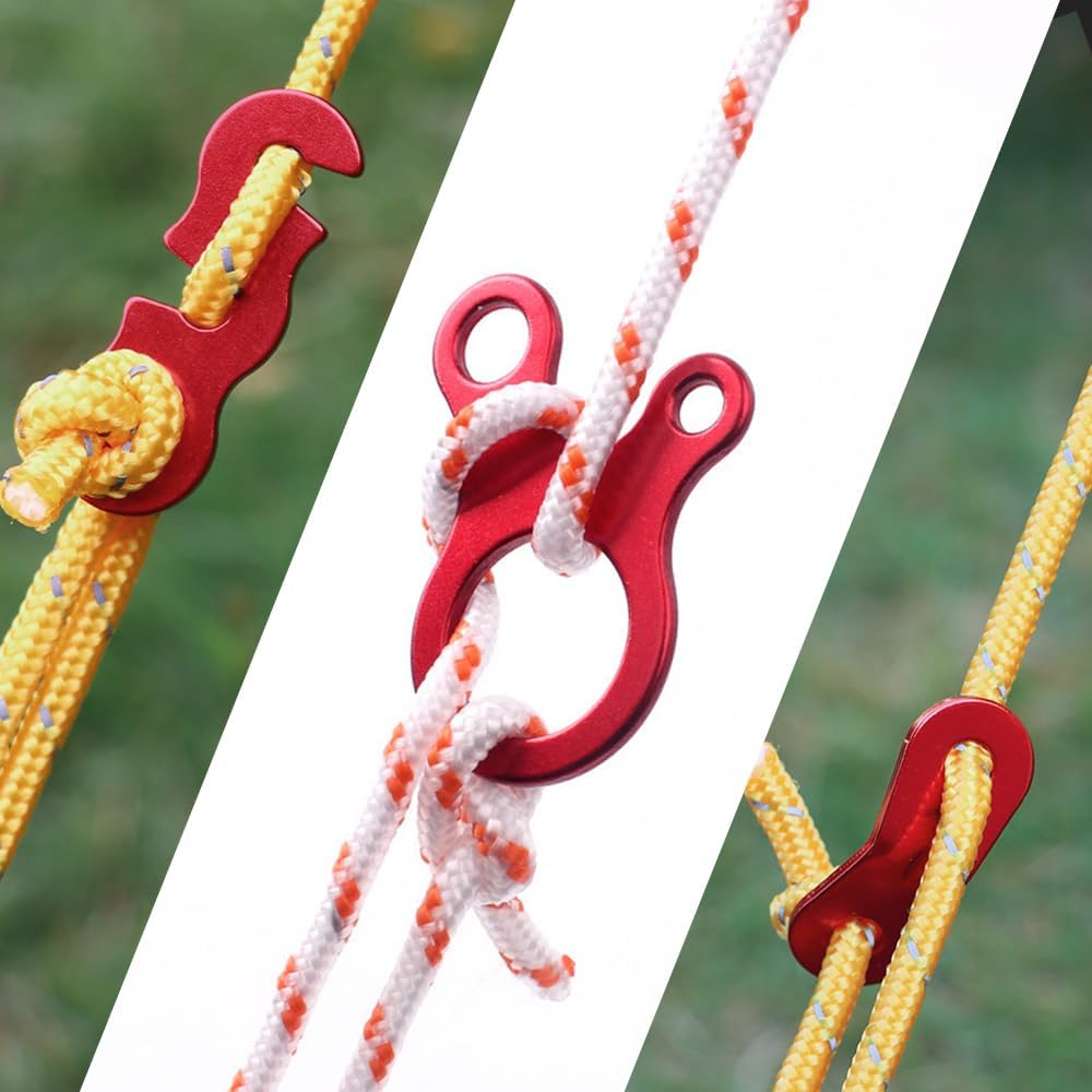 20 szt. Aluminiowe napinacze d – Outdoor Camping Extension Cord recenzja i cena