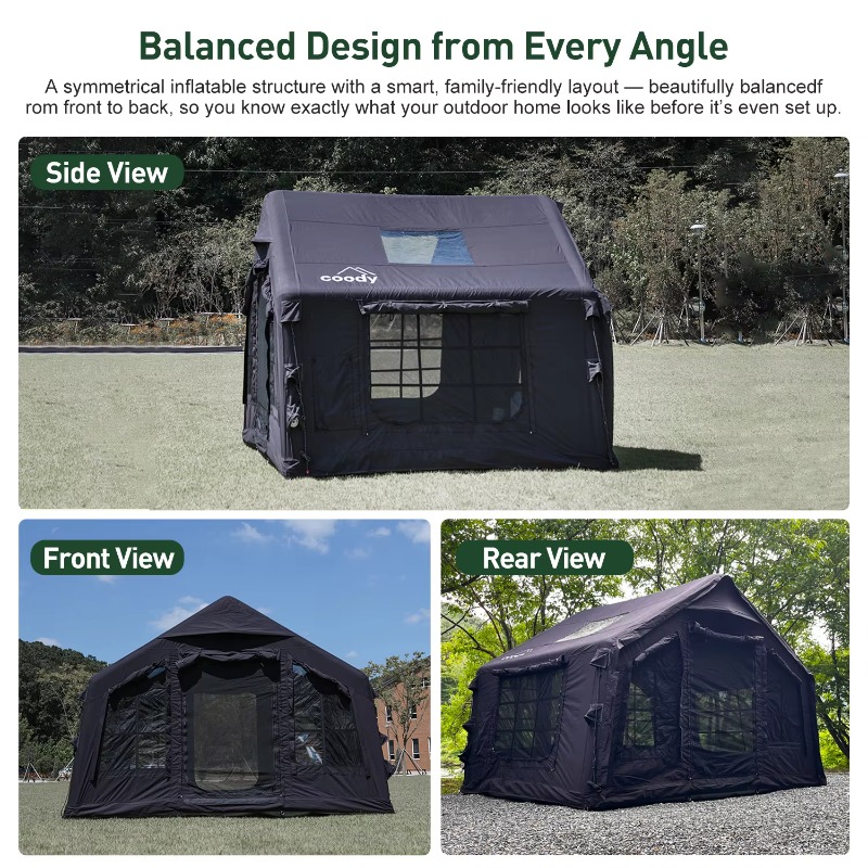 Namiot dmuchany YTYIN Coody 8. – Outdoor Camping And Glamping recenzja i cena