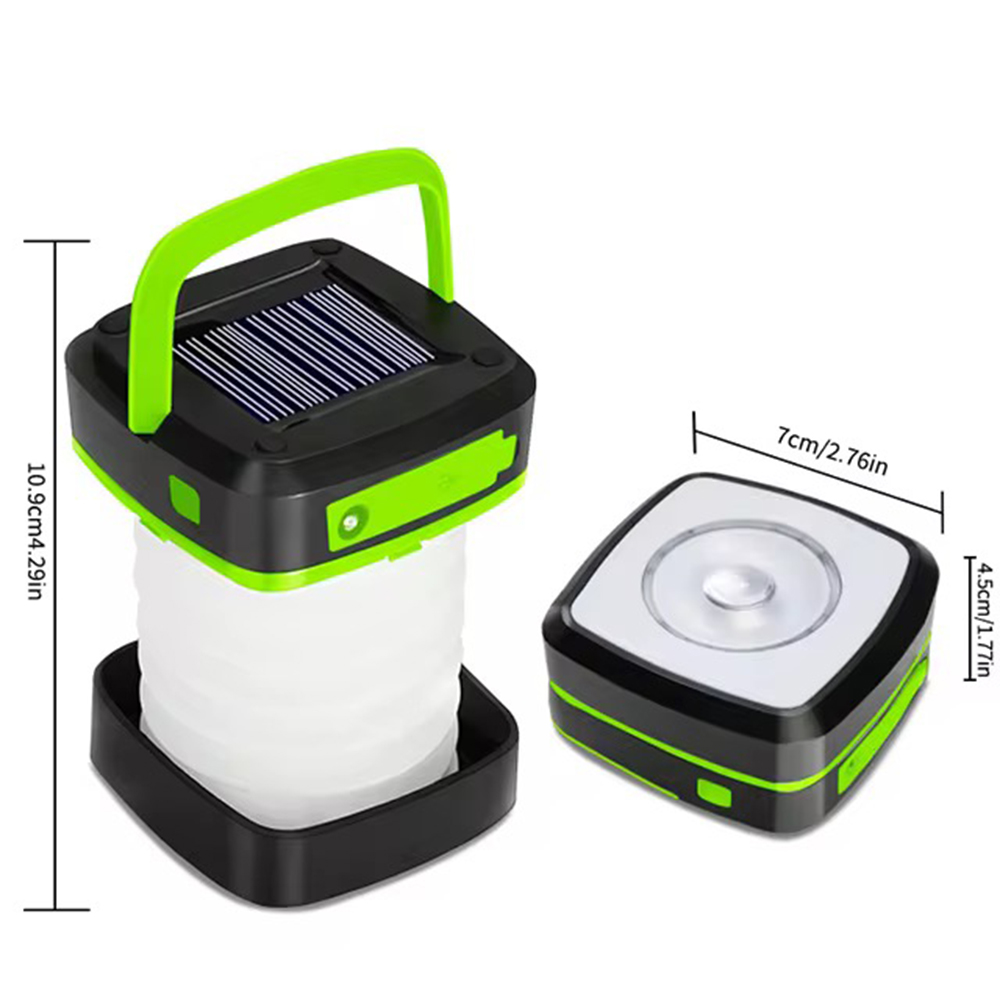 Czarna, ładowalna, solarna lat – Camping Solar Lantern recenzja i cena