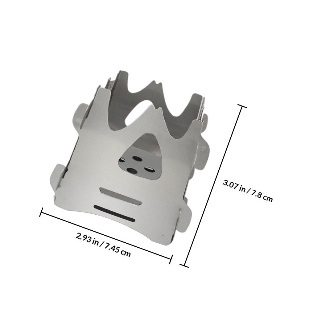 Przenośna kuchenka na drewno z – Outdoor Camping Wood Burning Stove recenzja i cena