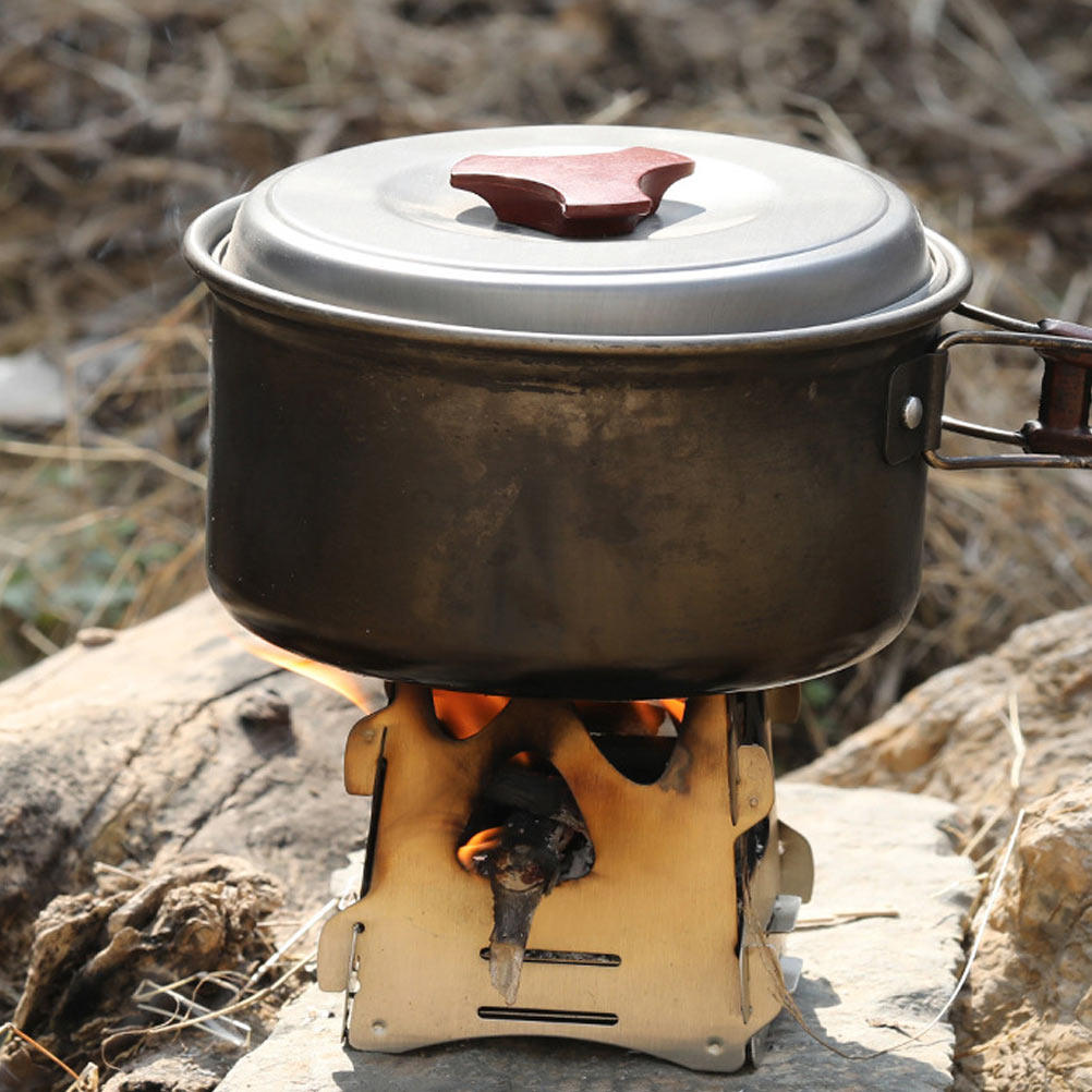 Przenośna kuchenka na drewno z – Outdoor Camping Wood Burning Stove recenzja i cena