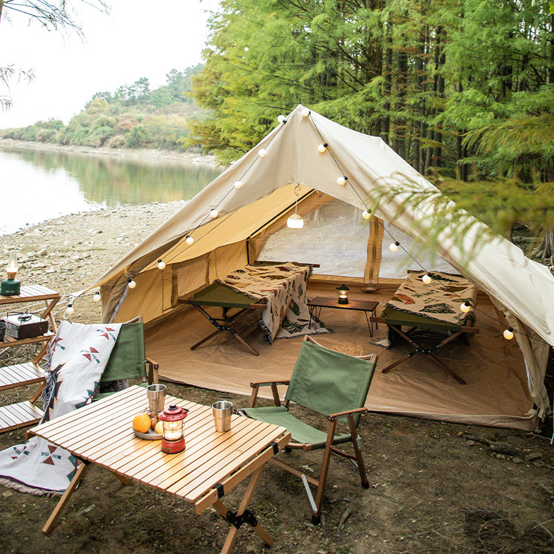Namiot w jodełkę, duży, wiatro – Outdoor Camping And Glamping recenzja i cena