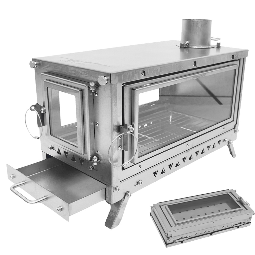 DANCHEL T3 Tytanowa Kuchenka N – Outdoor Camping Wood Burning Stove recenzja i cena