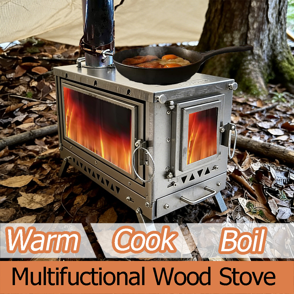 DANCHEL T3 Tytanowa Kuchenka N – Outdoor Camping Wood Burning Stove recenzja i cena