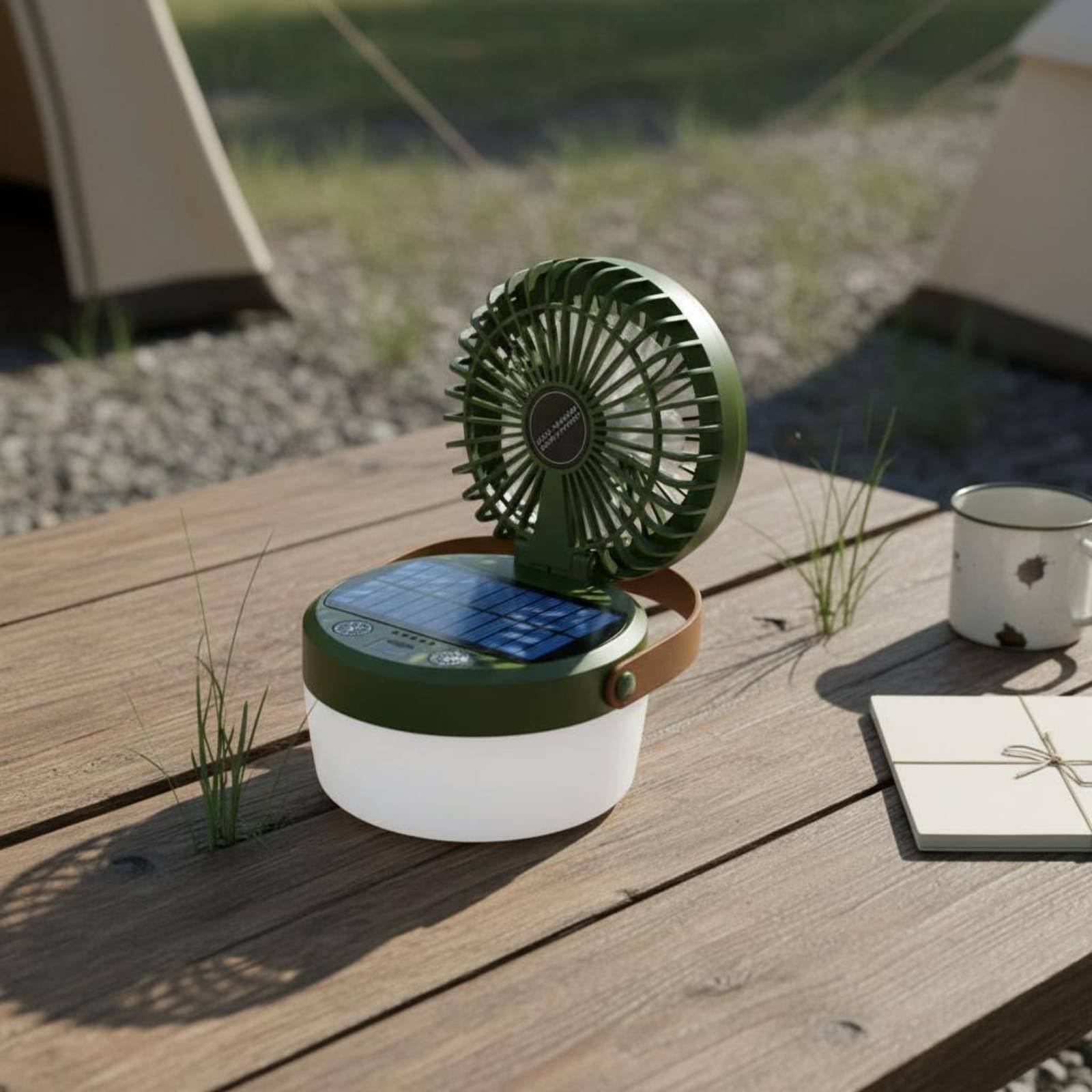 Solarna lampa kempingowa z wen – Camping Solar Lantern recenzja i cena