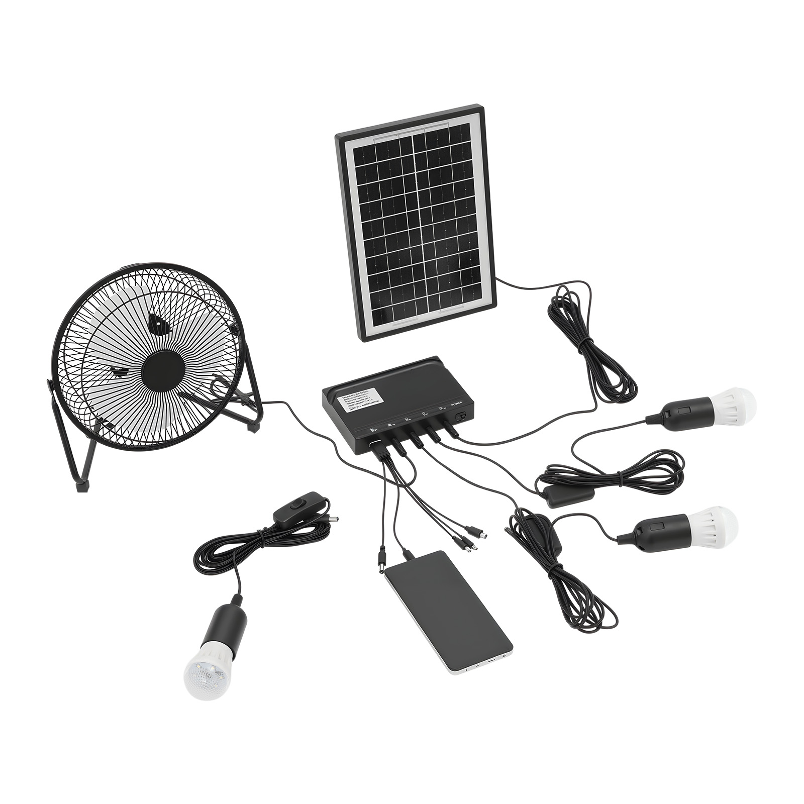 Zestaw wentylatora i lampy sol – Camping Solar Lantern recenzja i cena