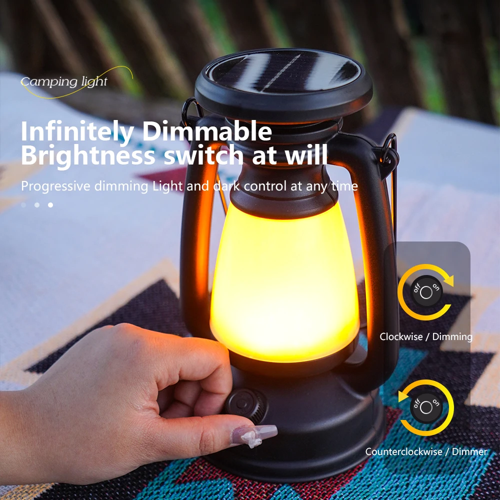 Lampa kempingowa ładowana prze – Camping Solar Lantern recenzja i cena