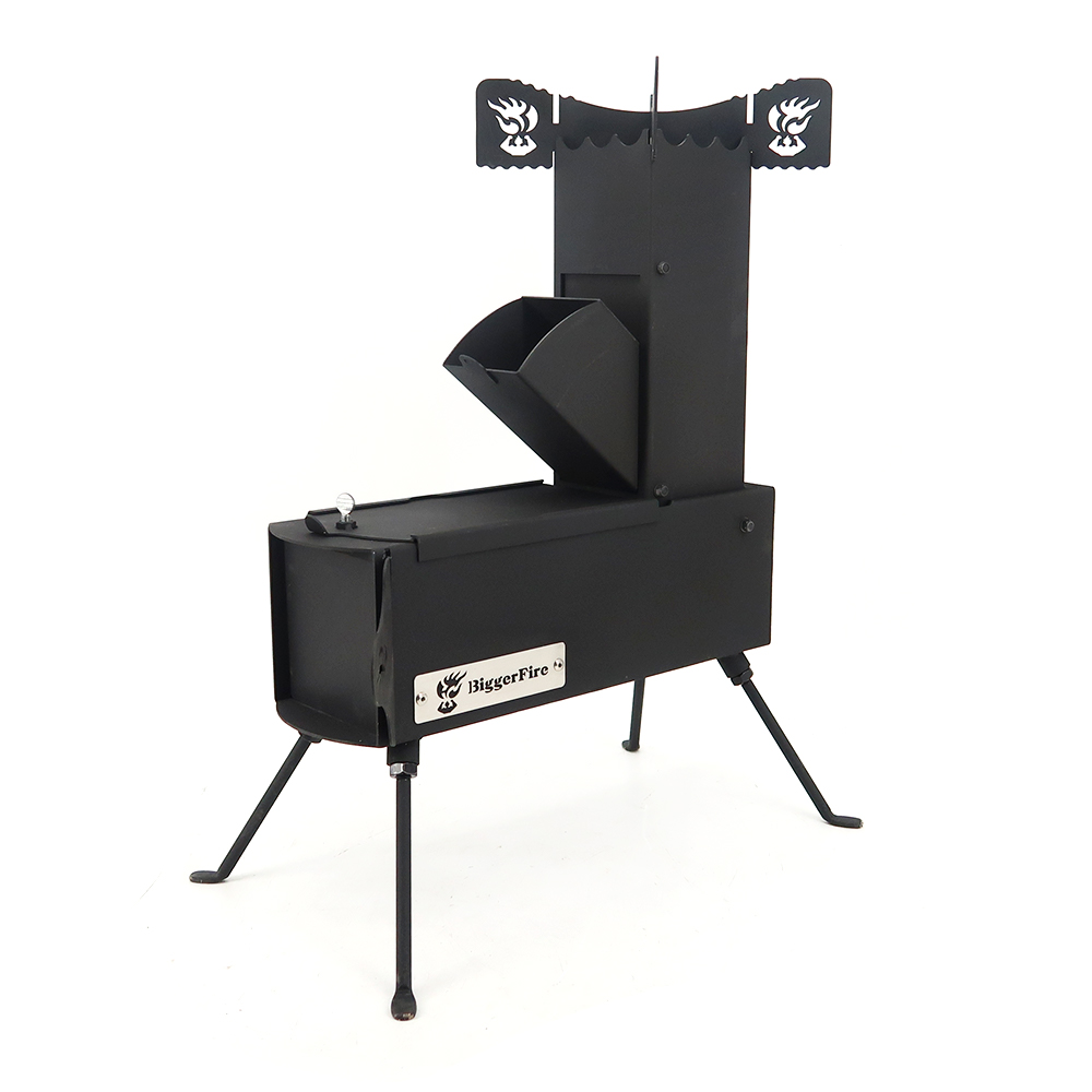 Przenośny piec rakietowy do go – Outdoor Camping Wood Burning Stove recenzja i cena