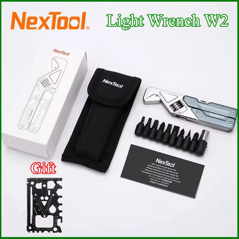 NexTool Lekki Klucz W2 8 w 1 N – Outdoor Camping Glamping Share recenzja i cena