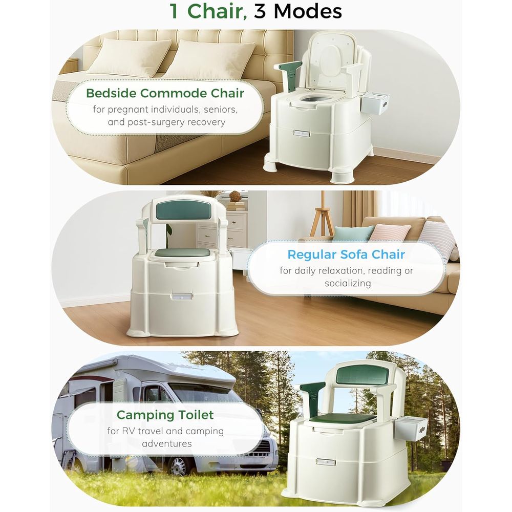 Kompaktowy nocnik z funkcją to – Portable Camp Toilet recenzja i cena
