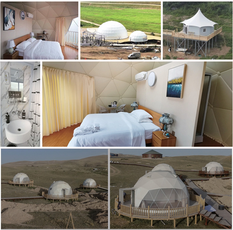Luksusowy, duży, biały, przezr – Outdoor Camping And Glamping recenzja i cena