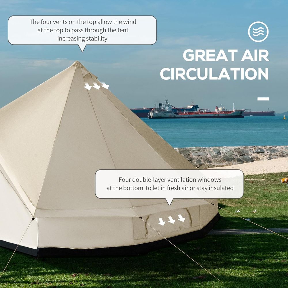 Przestronny namiot glampingowy – Outdoor Camping And Glamping recenzja i cena