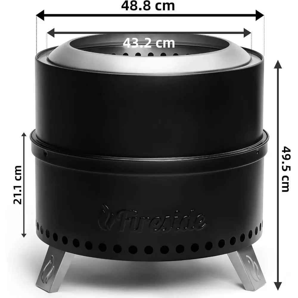 Przenośna, stalowa kuchenka tu – Outdoor Camping Wood Burning Stove recenzja i cena