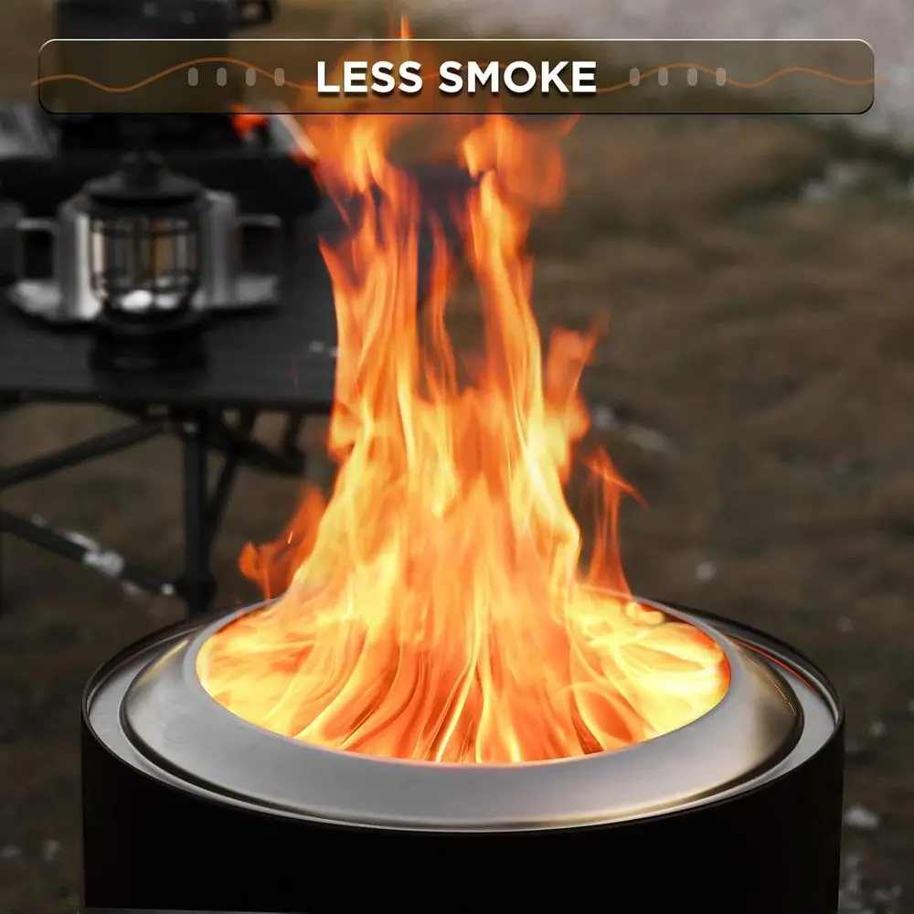 Przenośna, stalowa kuchenka tu – Outdoor Camping Wood Burning Stove recenzja i cena