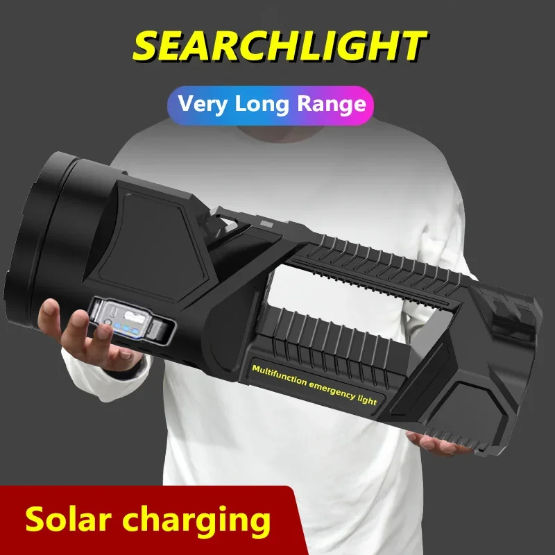 Potężny XHP70 latarka LED Sola – Camping Solar Lantern recenzja i cena