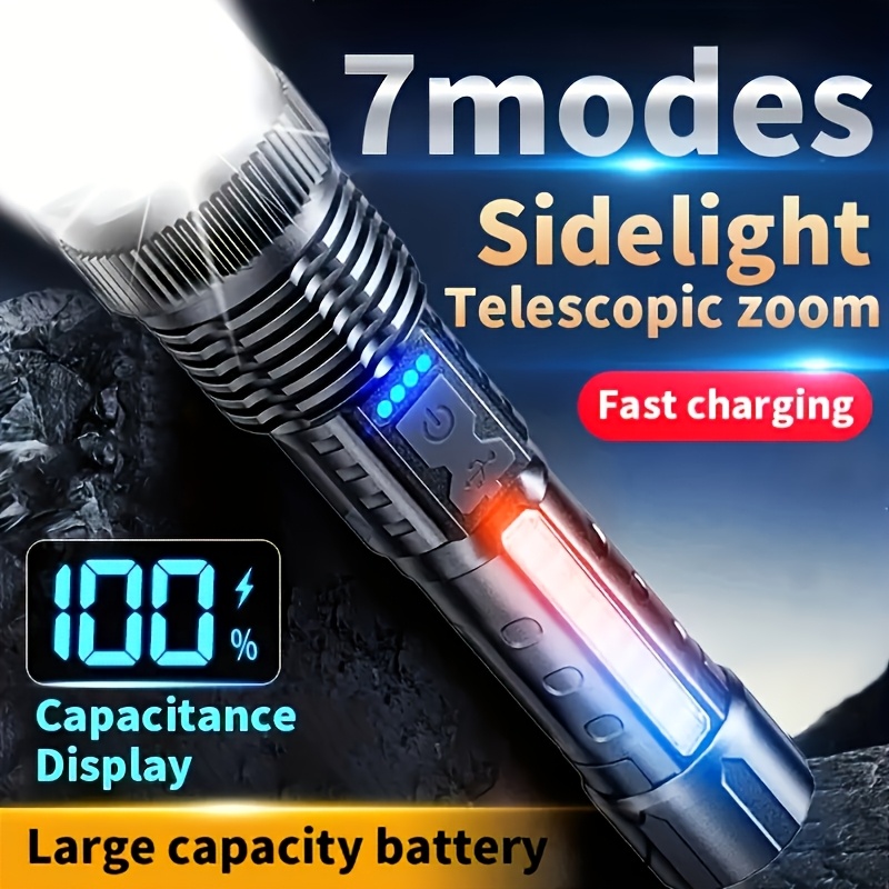 Mocna latarka LED z wyświetlac – Outdoor Camping Lantern recenzja i cena